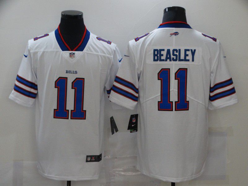 Men Buffalo Bills 11 Beasley White Nike Limited Vapor Untouchable NFL Jerseys